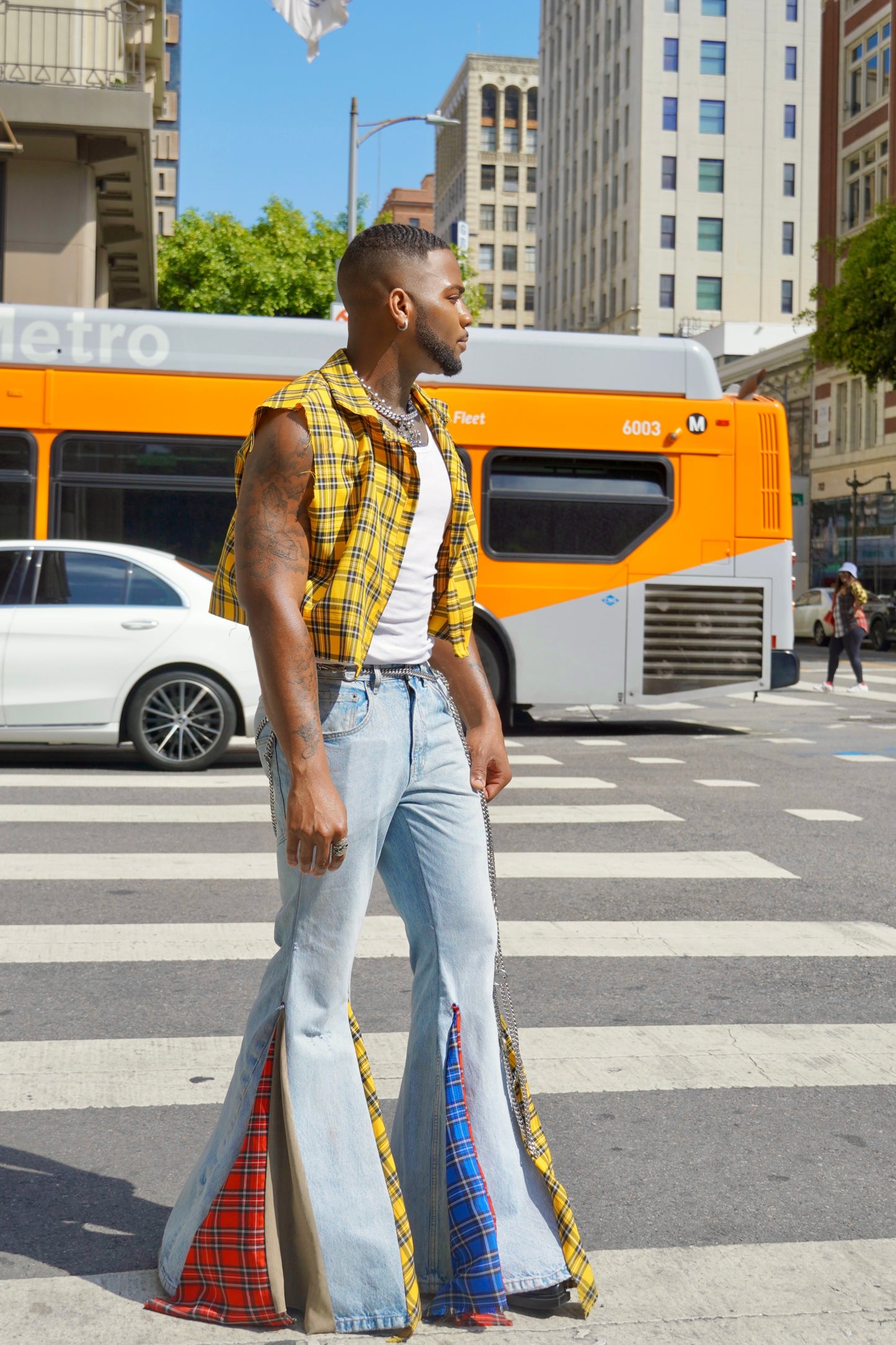 Plaid Crop Top