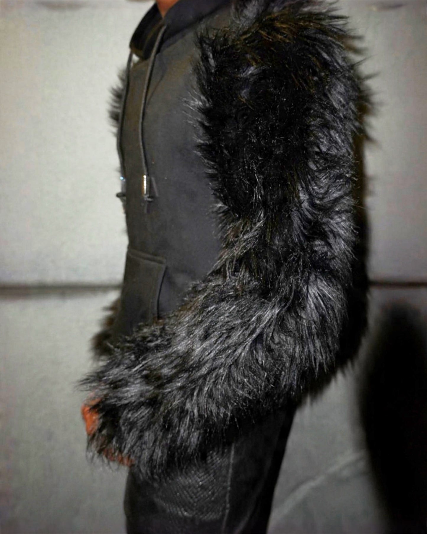 Fur Hoodie