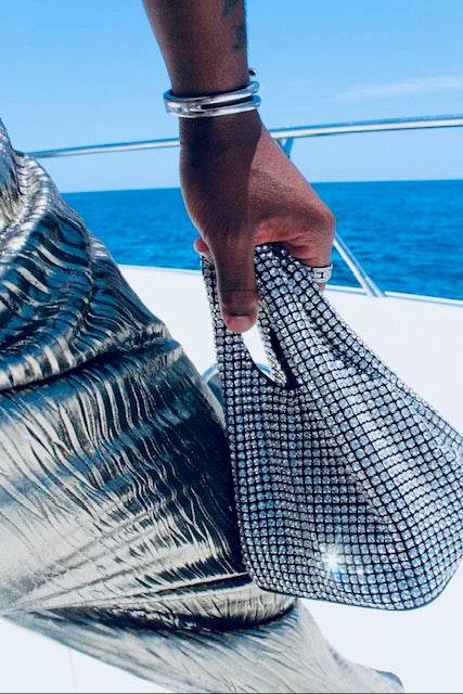 Metallic Wide Leg Pants - ELEVATION XII