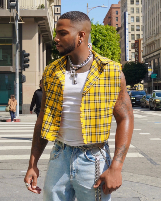 Plaid Crop Top